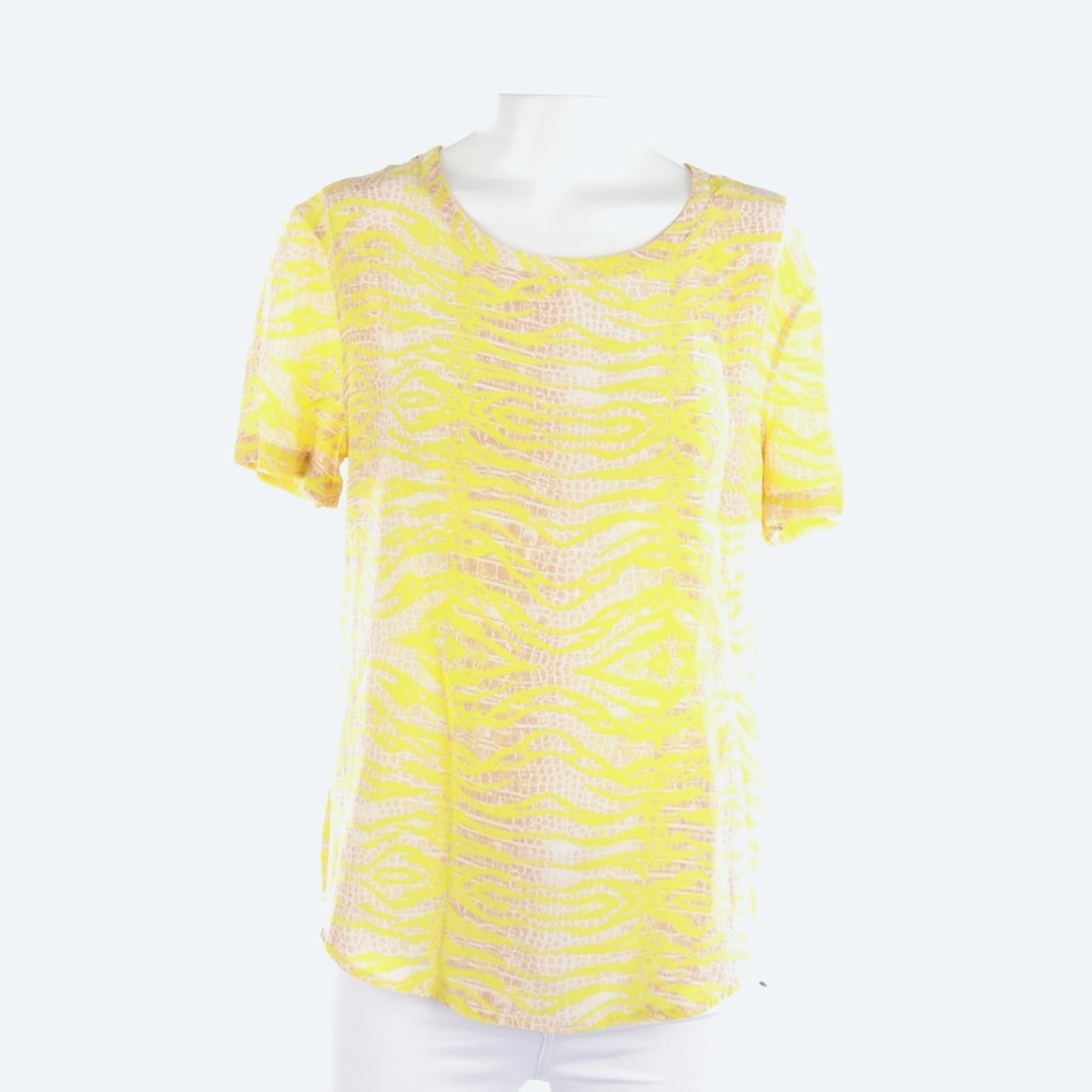 Image 1 of Silk Blouses XS Yellow in color Yellow | Vite EnVogue