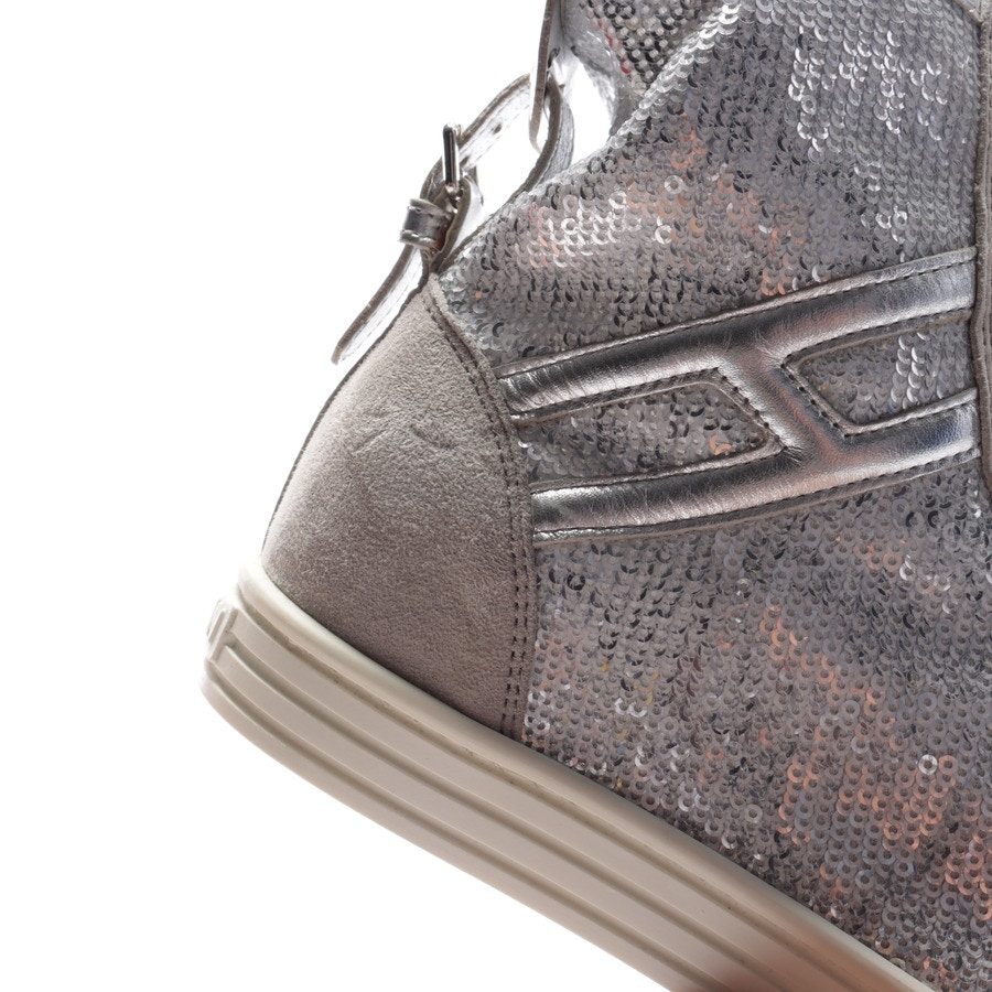 Image 7 of High-Top Sneakers EUR 36 Silver in color Metallic | Vite EnVogue