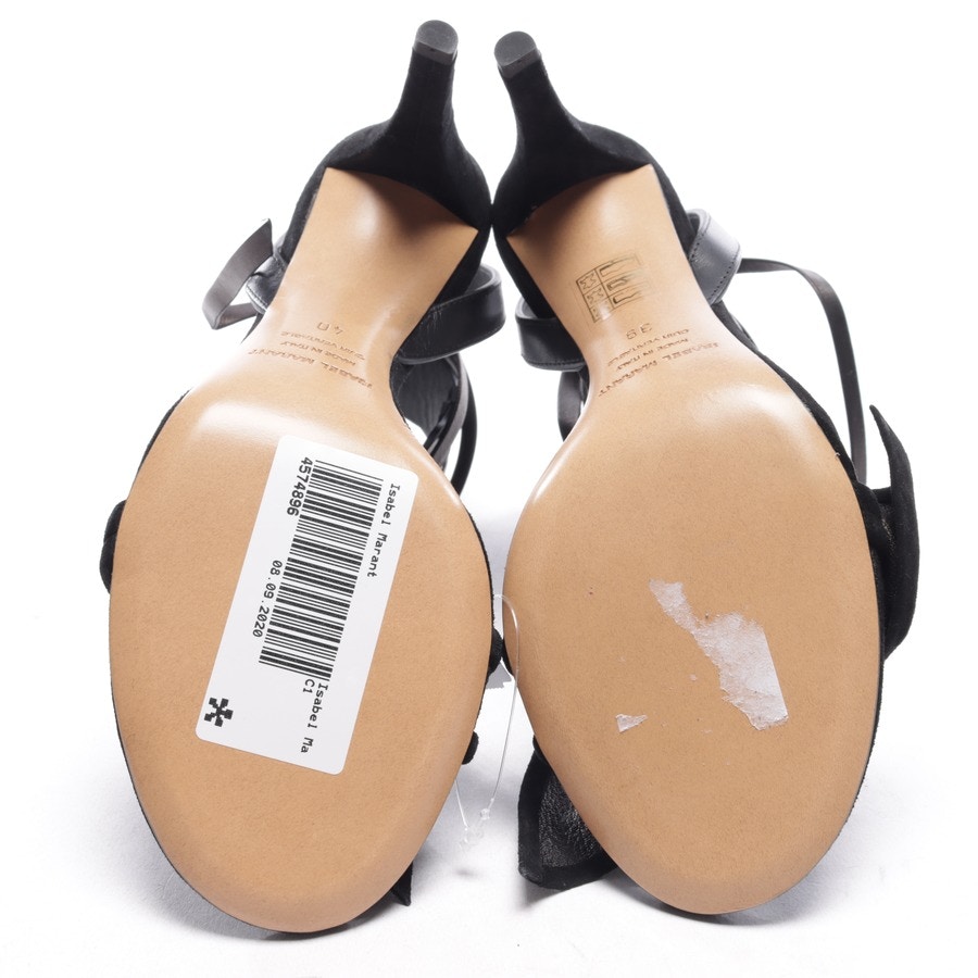 Image 6 of Heeled Sandals EUR 40 Black in color Black | Vite EnVogue