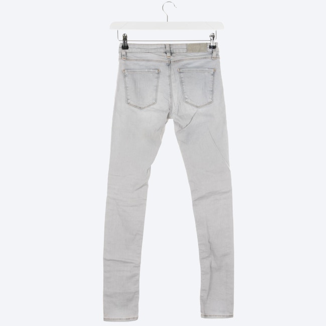Image 2 of Aleka Jeans Skinny W26 Light Gray in color Gray | Vite EnVogue