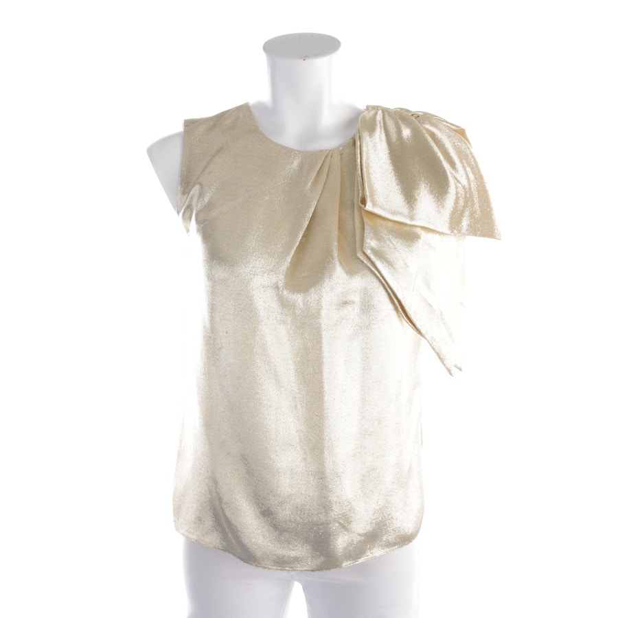 Image 1 of Blouse shirts 32 Gold in color Metallic | Vite EnVogue