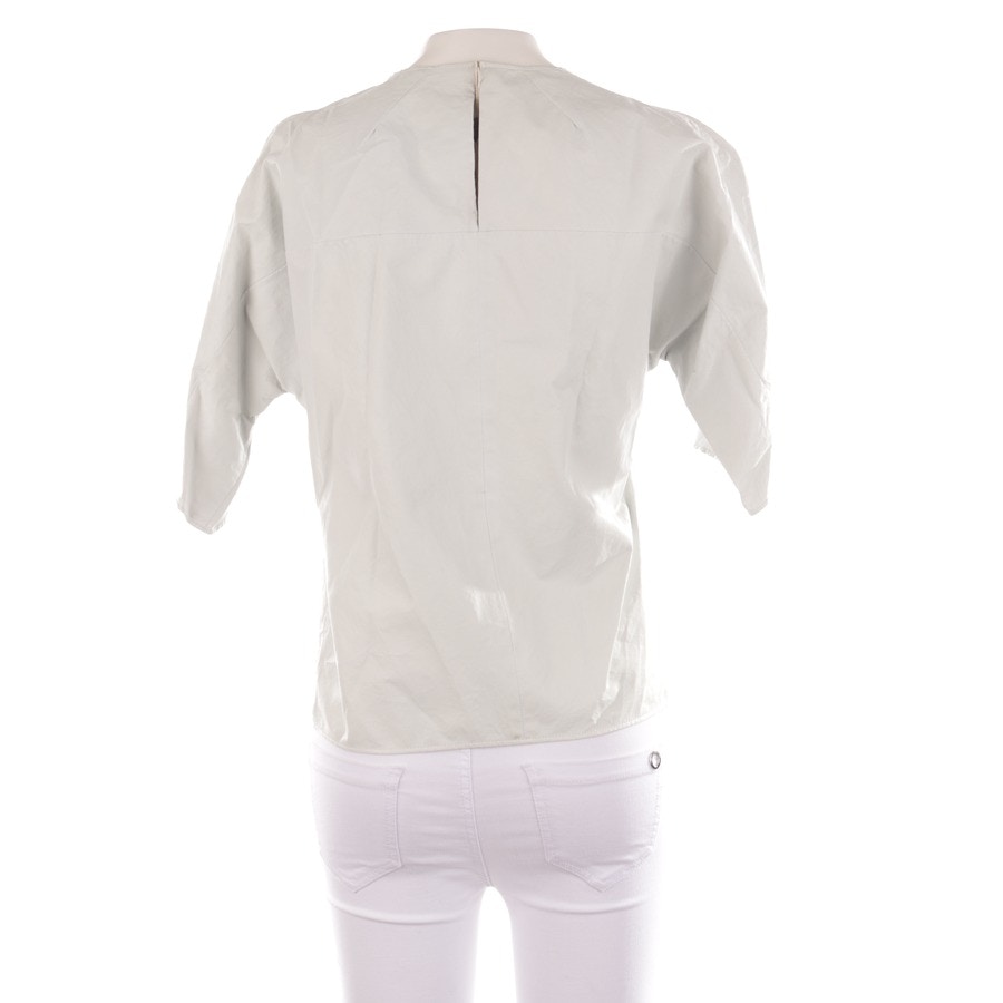 Image 2 of Leather Sweatshirt 32 White in color White | Vite EnVogue
