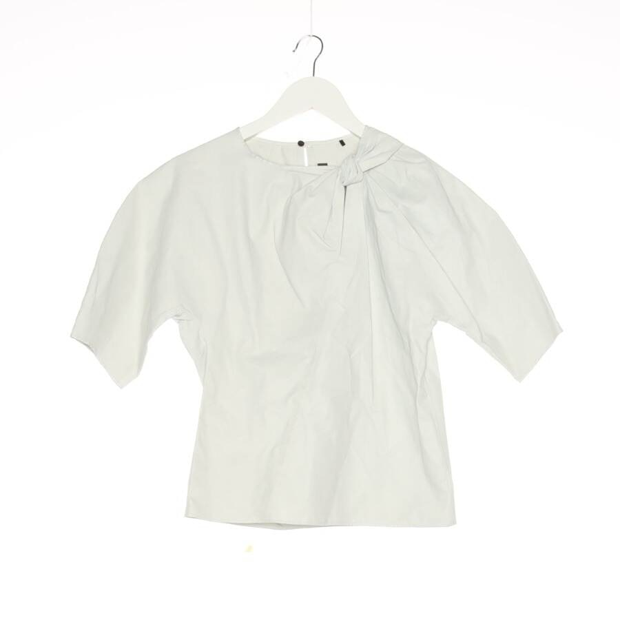 Image 1 of Leather Shirt 32 Beige in color White | Vite EnVogue