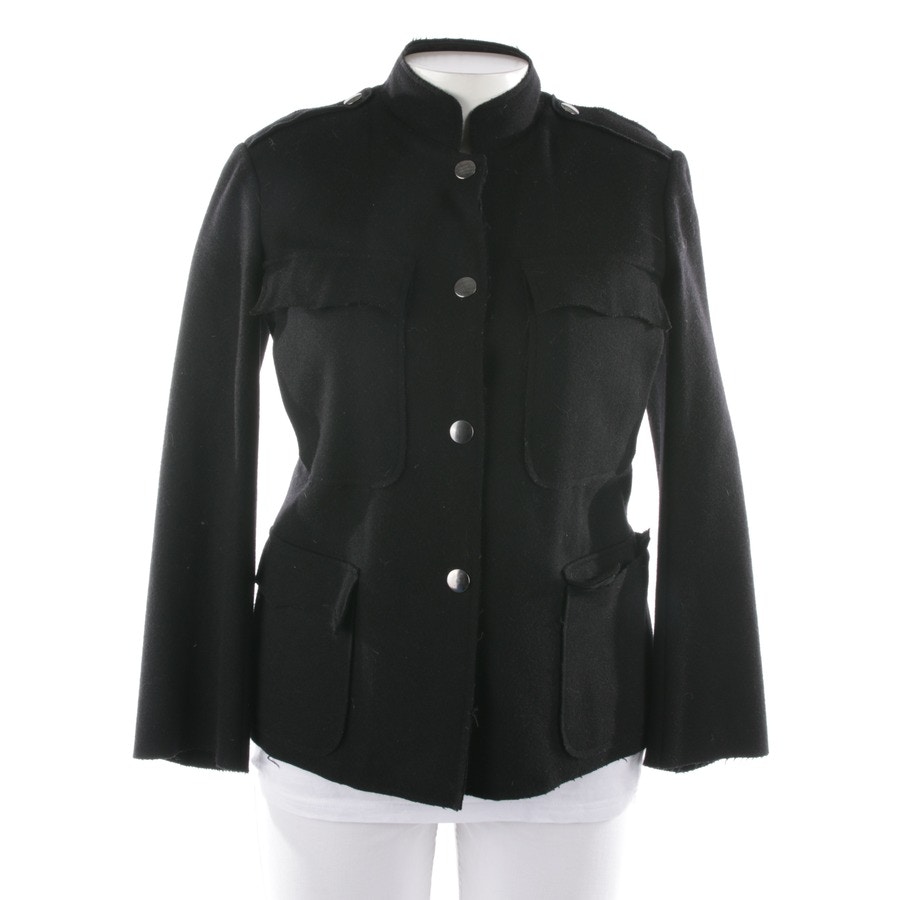 Image 1 of Wool Jacket 40 Black in color Black | Vite EnVogue