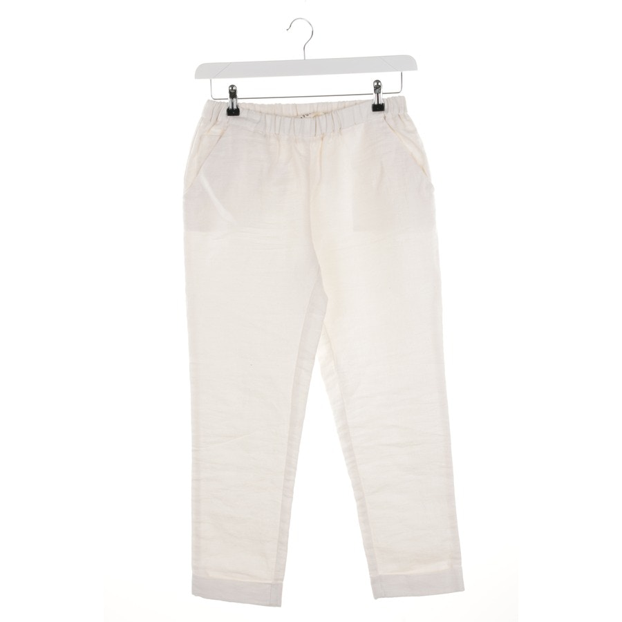 Image 1 of Other Casual Pants 38 Cream in color White | Vite EnVogue