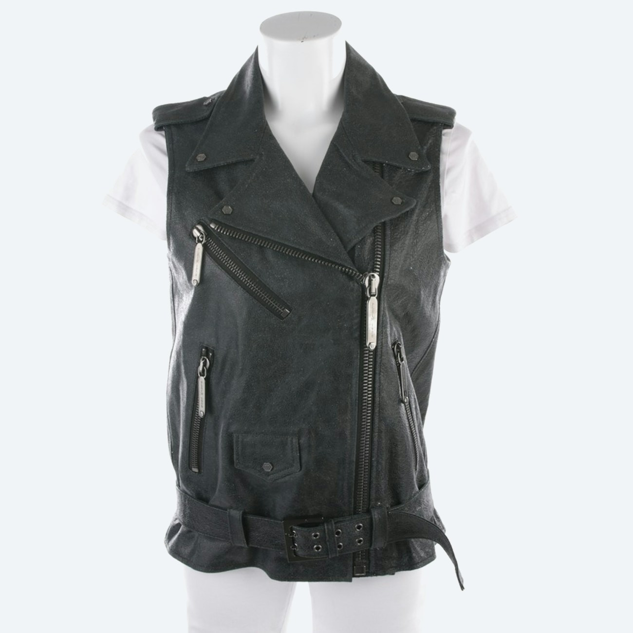 Image 1 of vest S Black in color Black | Vite EnVogue