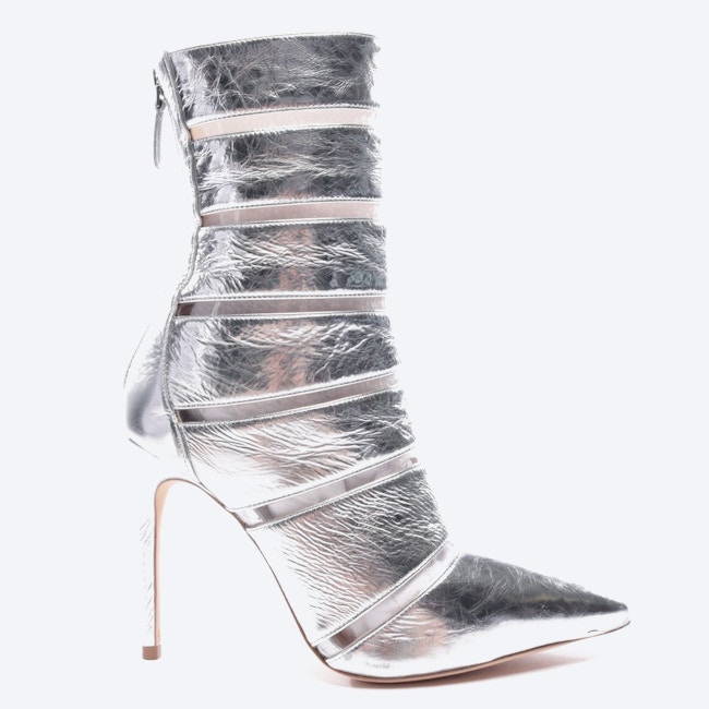 Image 2 of Ankle Boots EUR 36 Silver in color Metallic | Vite EnVogue