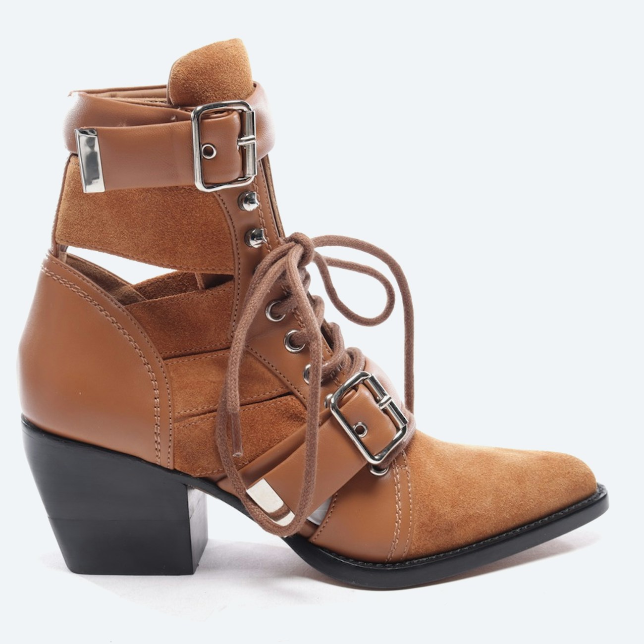 Image 1 of Ankle Boots EUR 36.5 Camel in color Brown | Vite EnVogue