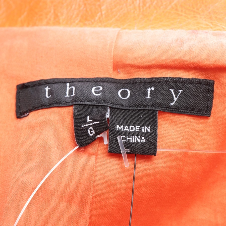 Image 3 of Leather jackets L Neon orange in color Neon | Vite EnVogue