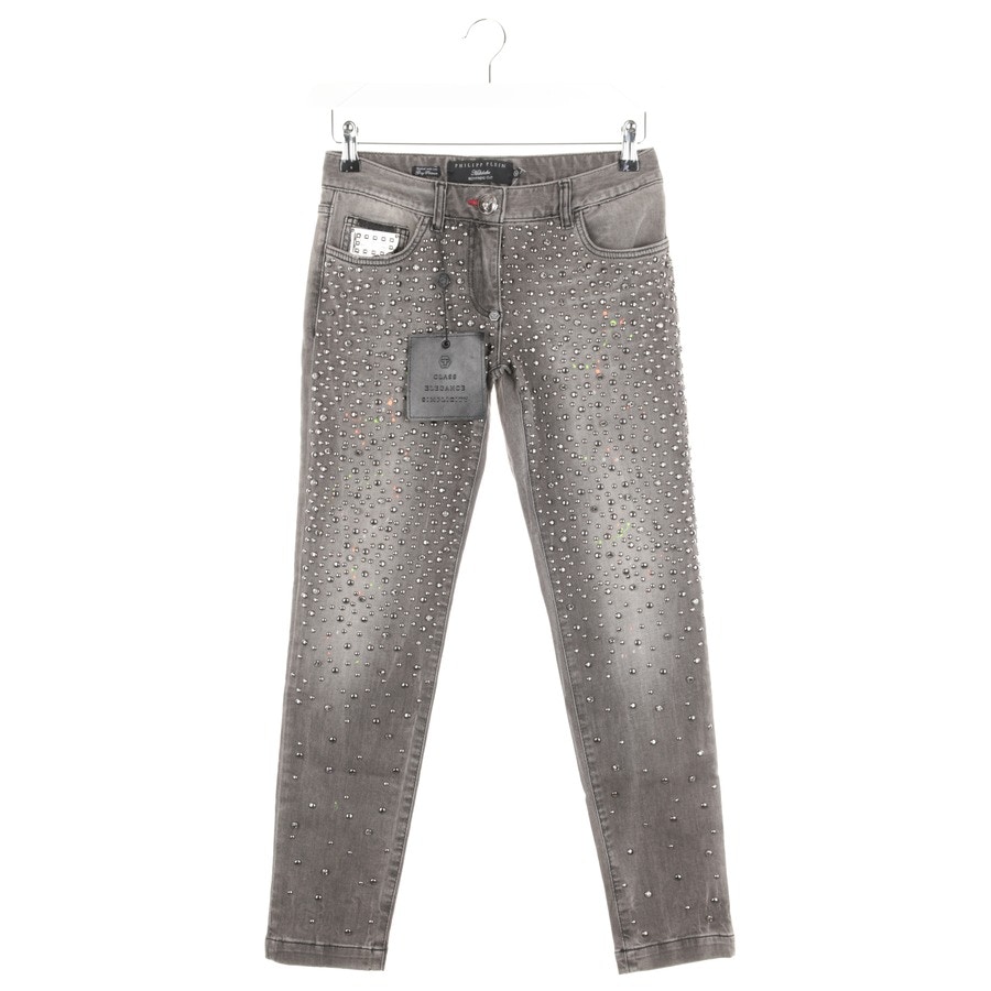 Bild 1 von Slim Fit Jeans W26 Dunkelgrau in Farbe Grau | Vite EnVogue