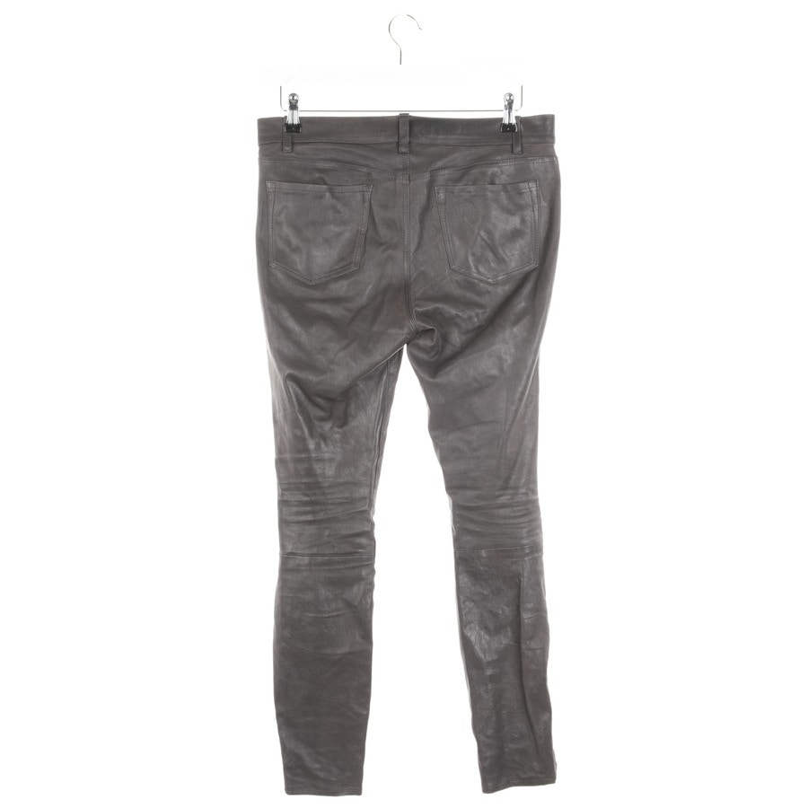 Image 2 of Leder Leather Pants W29 Anthracite in color Gray | Vite EnVogue