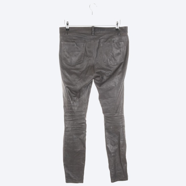 Image 2 of Leder Leather Pants W29 Gray in color Gray | Vite EnVogue
