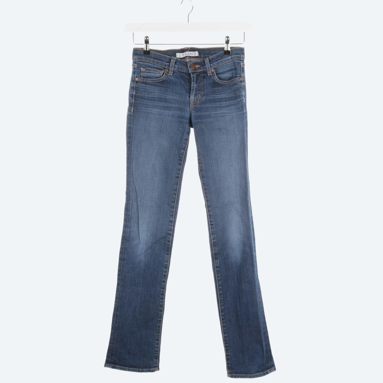 Image 1 of Straight Fit Jeans W25 Royalblue in color Blue | Vite EnVogue