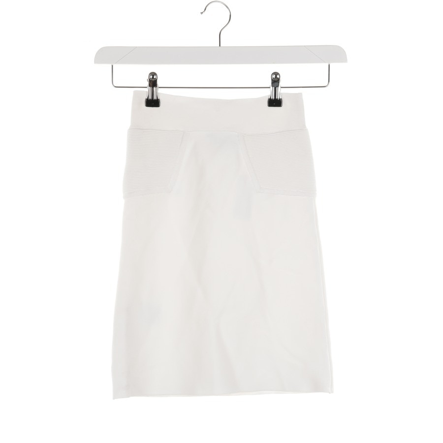 Image 1 of Stretch Skirts XS White in color White | Vite EnVogue