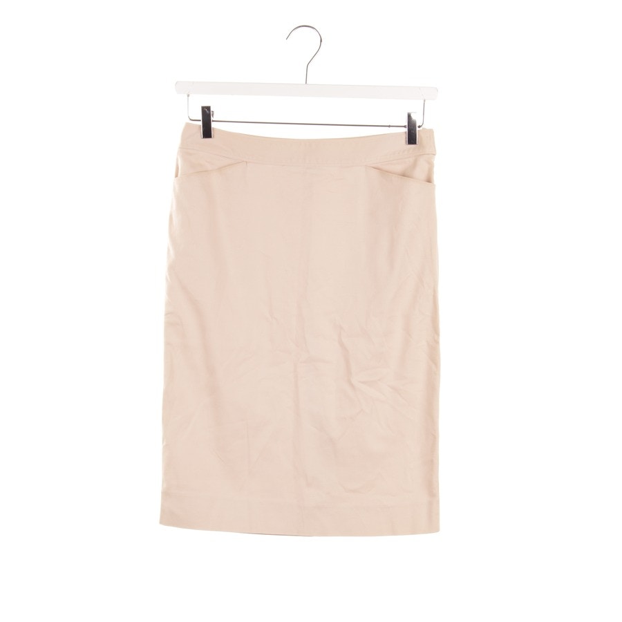 Image 1 of Skirt 38 Beige in color White | Vite EnVogue