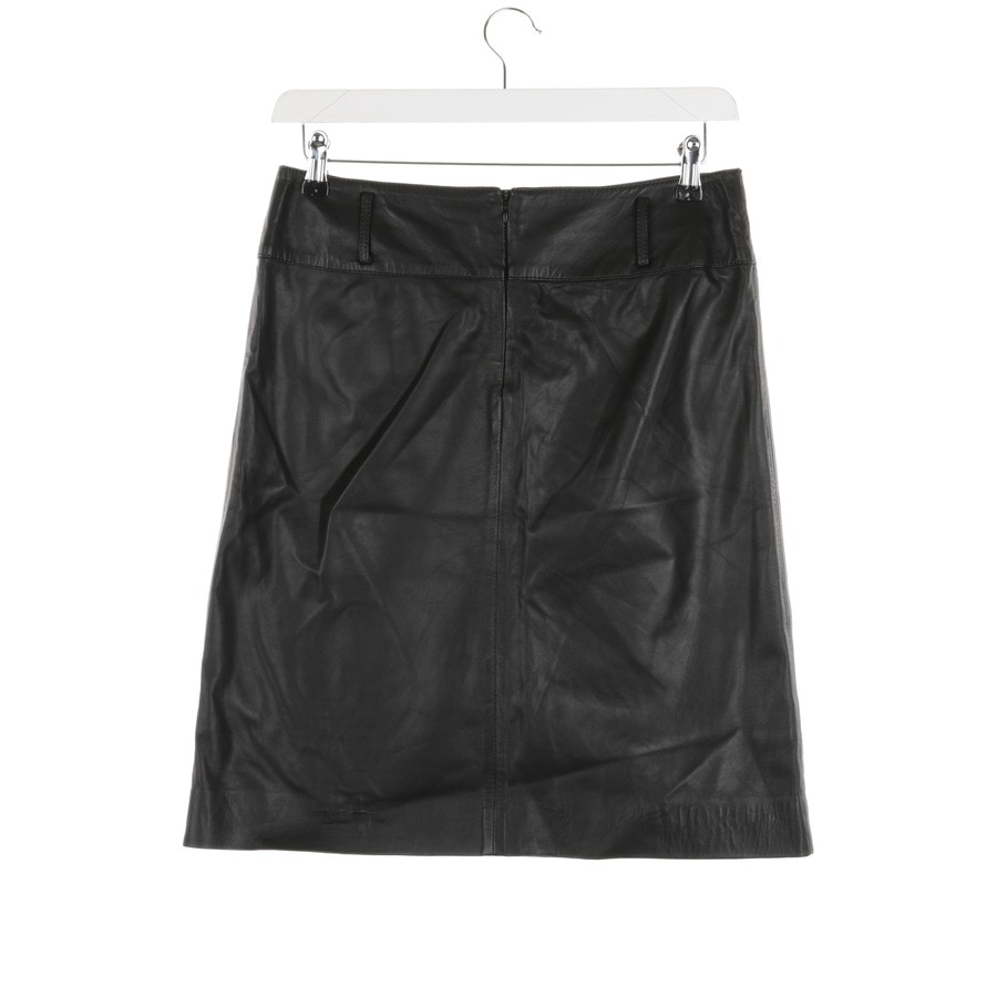 Image 2 of Leather Skirts 40 Black in color Black | Vite EnVogue