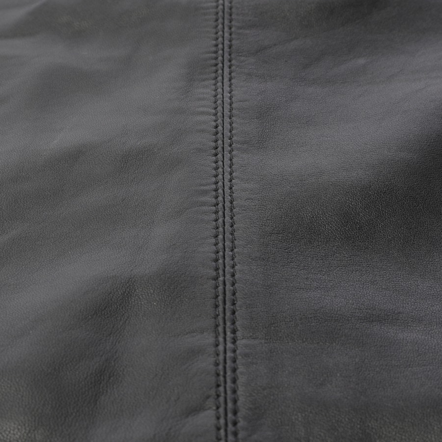 Image 3 of Leather Skirts 40 Black in color Black | Vite EnVogue