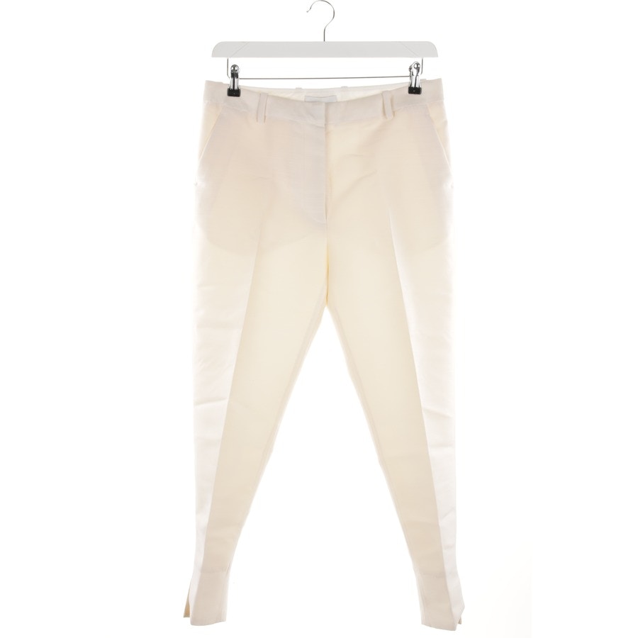 Image 1 of Trousers 38 Ivory in color White | Vite EnVogue