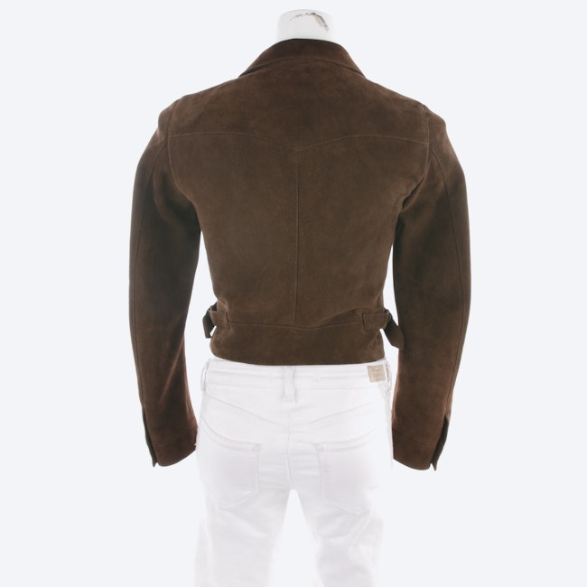 Image 2 of LeatherJackets 36 Dark brown in color Brown | Vite EnVogue