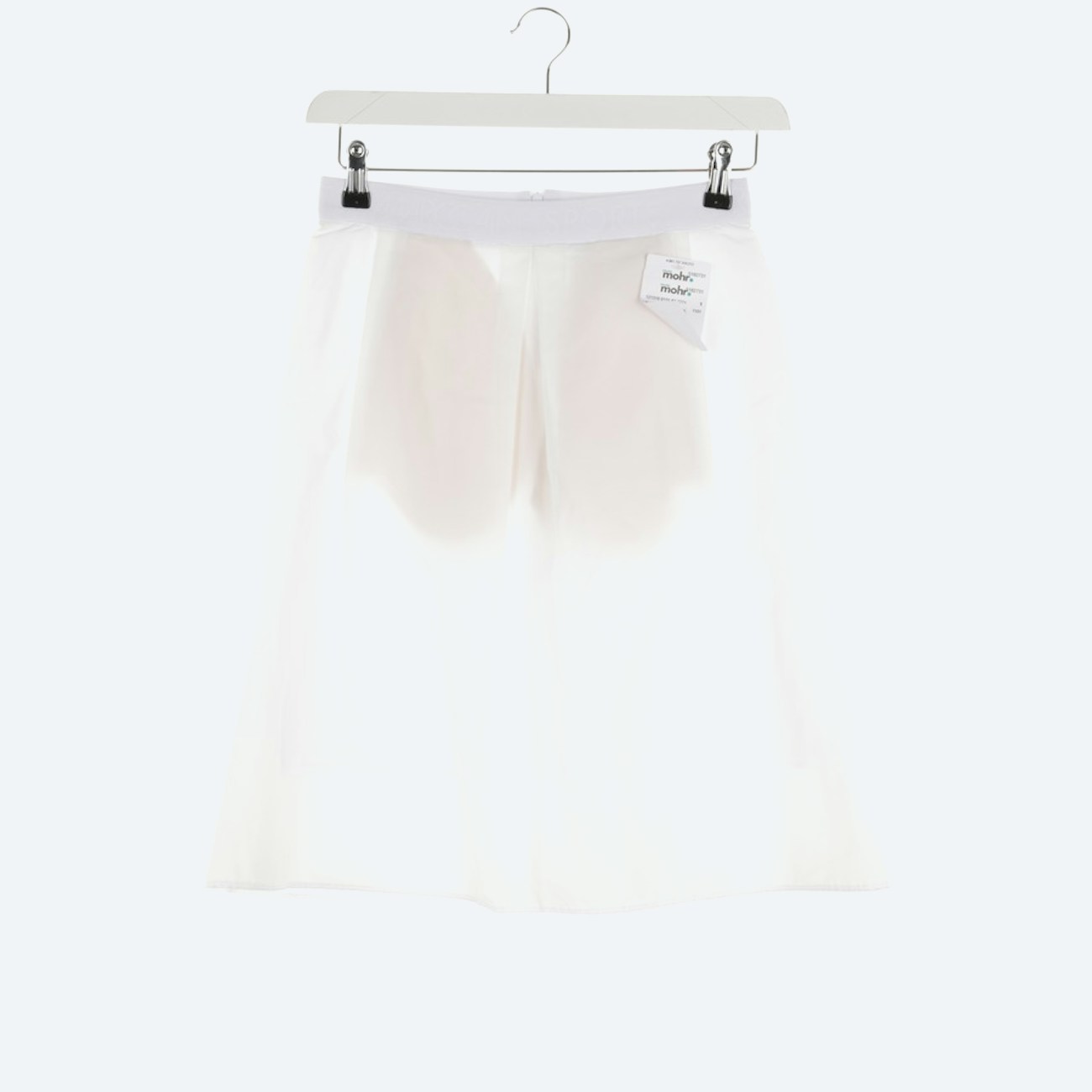 Image 1 of A-Line Skirt 34 White in color White | Vite EnVogue
