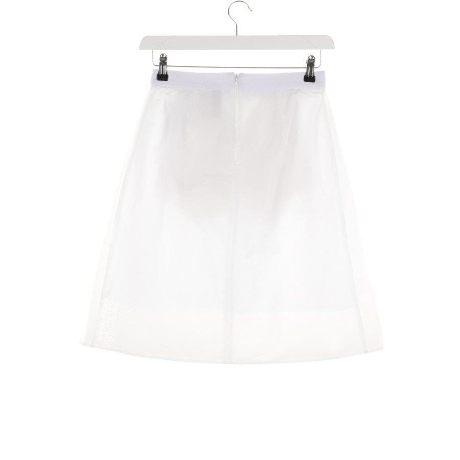 Image 2 of A-Line Skirt 38 White in color White | Vite EnVogue