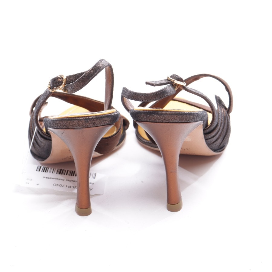 Image 3 of Heeled Sandals EUR 35 Brown in color Brown | Vite EnVogue