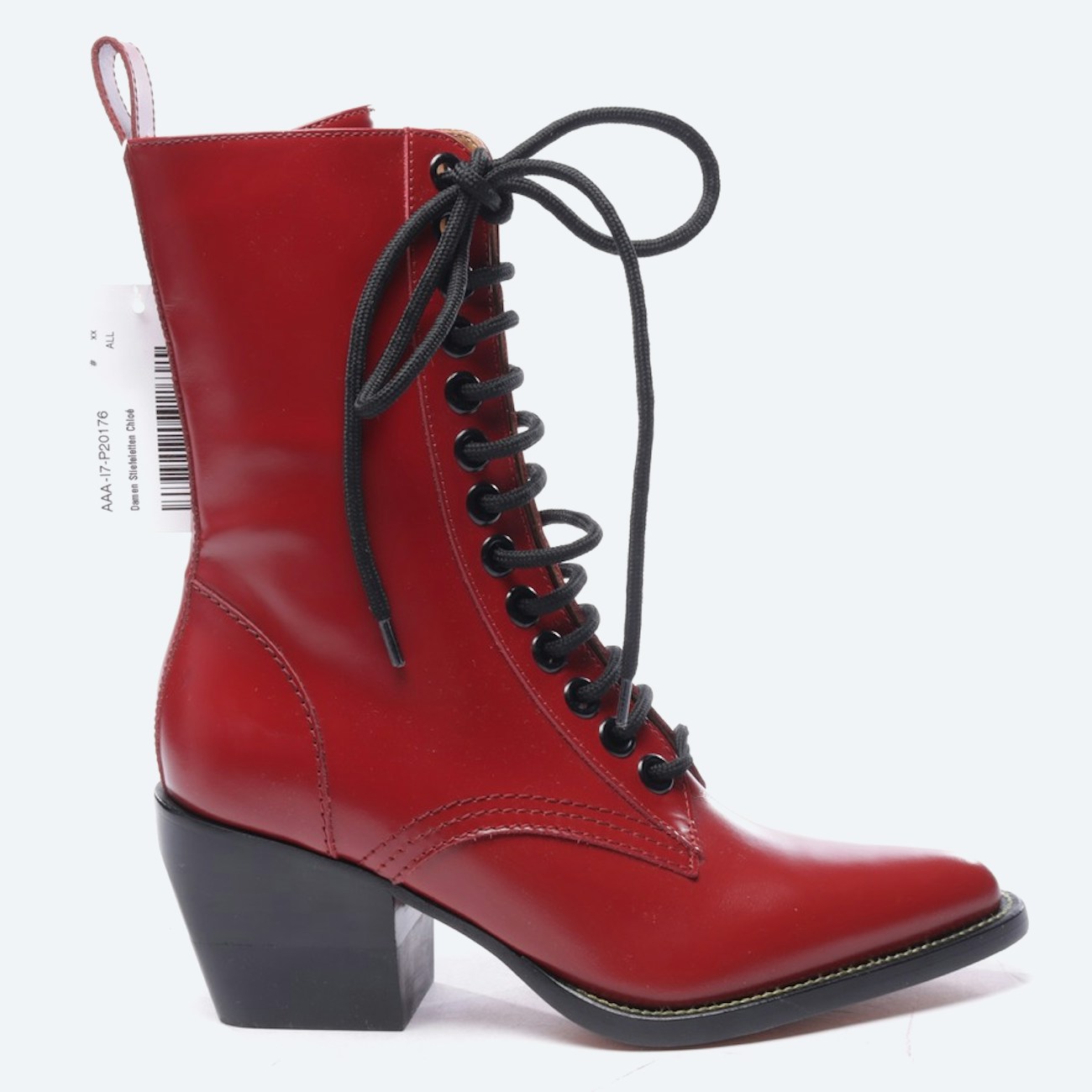 Image 1 of Ankle Boots EUR 35.5 Red in color Red | Vite EnVogue