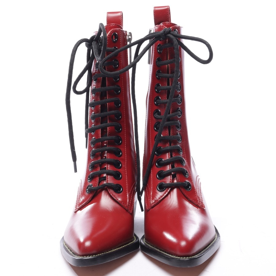 Image 2 of Ankle Boots EUR 35.5 Red in color Red | Vite EnVogue