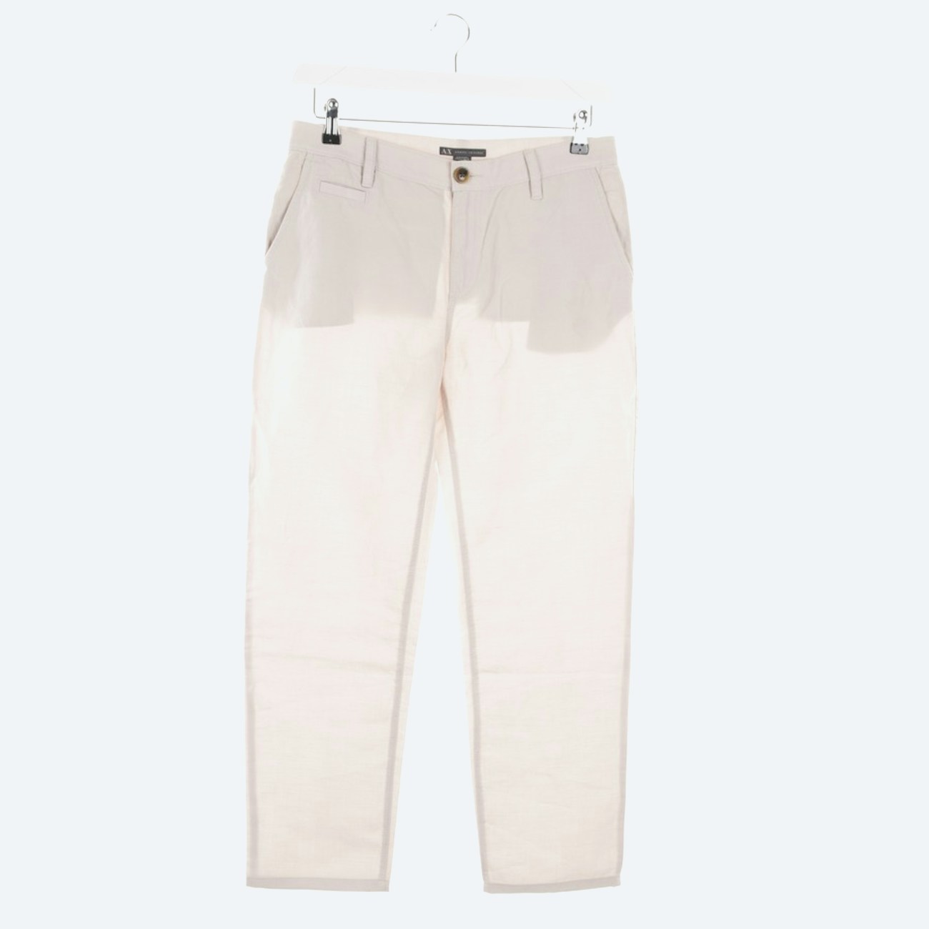 Image 1 of Other Casual Pants W28 Beige in color White | Vite EnVogue