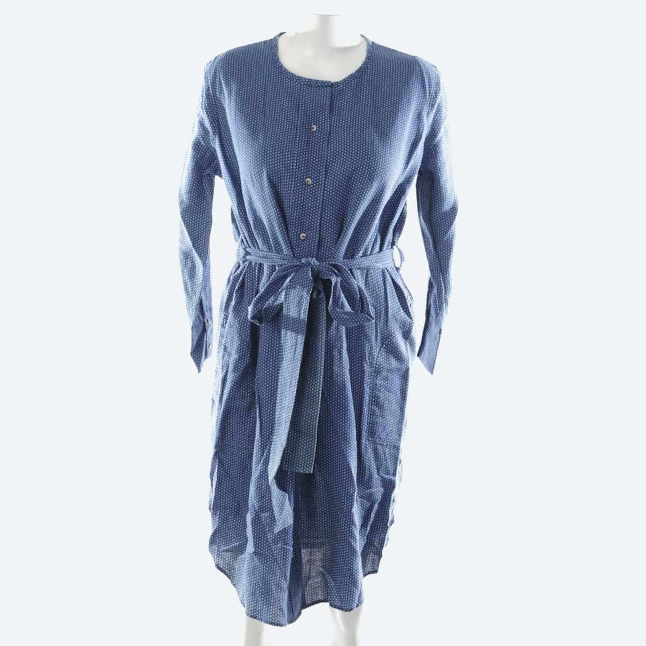 Image 1 of Linen Dress S Blue in color Blue | Vite EnVogue