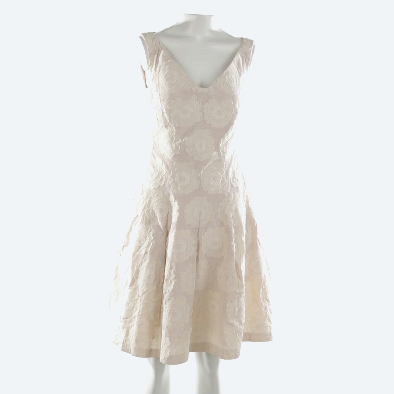 Image 1 of midi dresses 38 cream in color white | Vite EnVogue