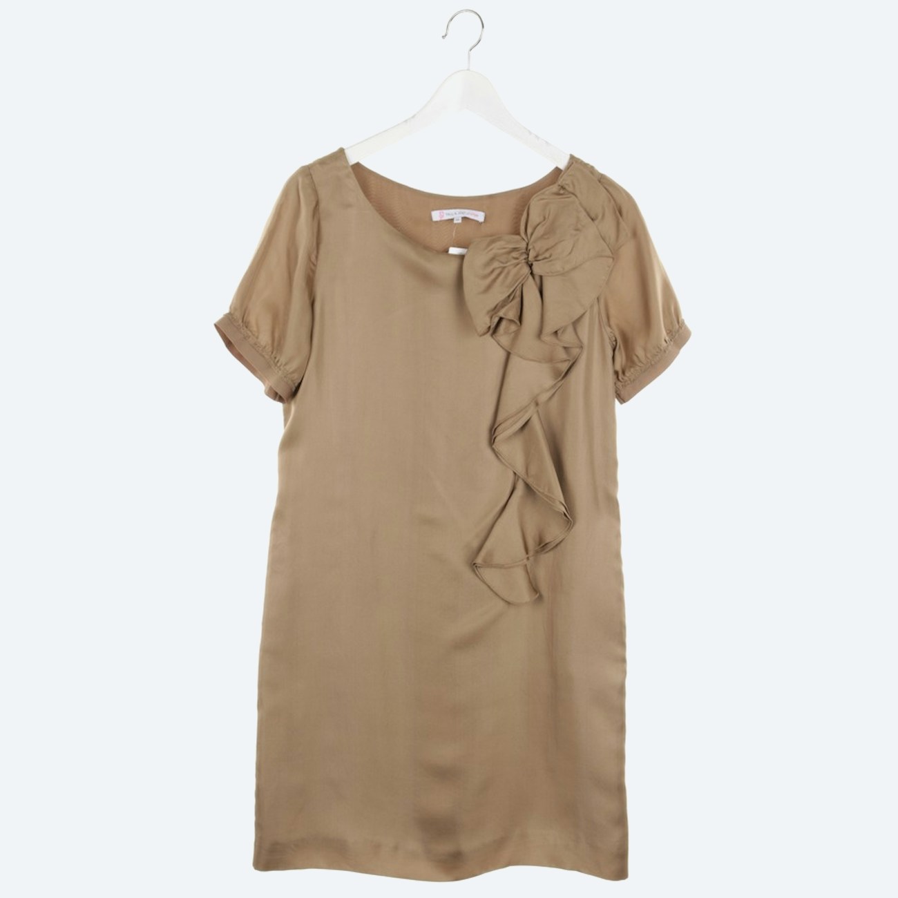Image 1 of Silk Dresses 38 Camel in color Brown | Vite EnVogue