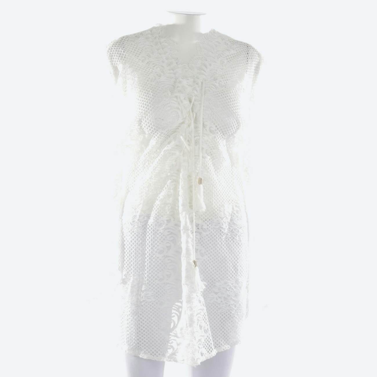 Image 1 of Tunic One Size White in color White | Vite EnVogue