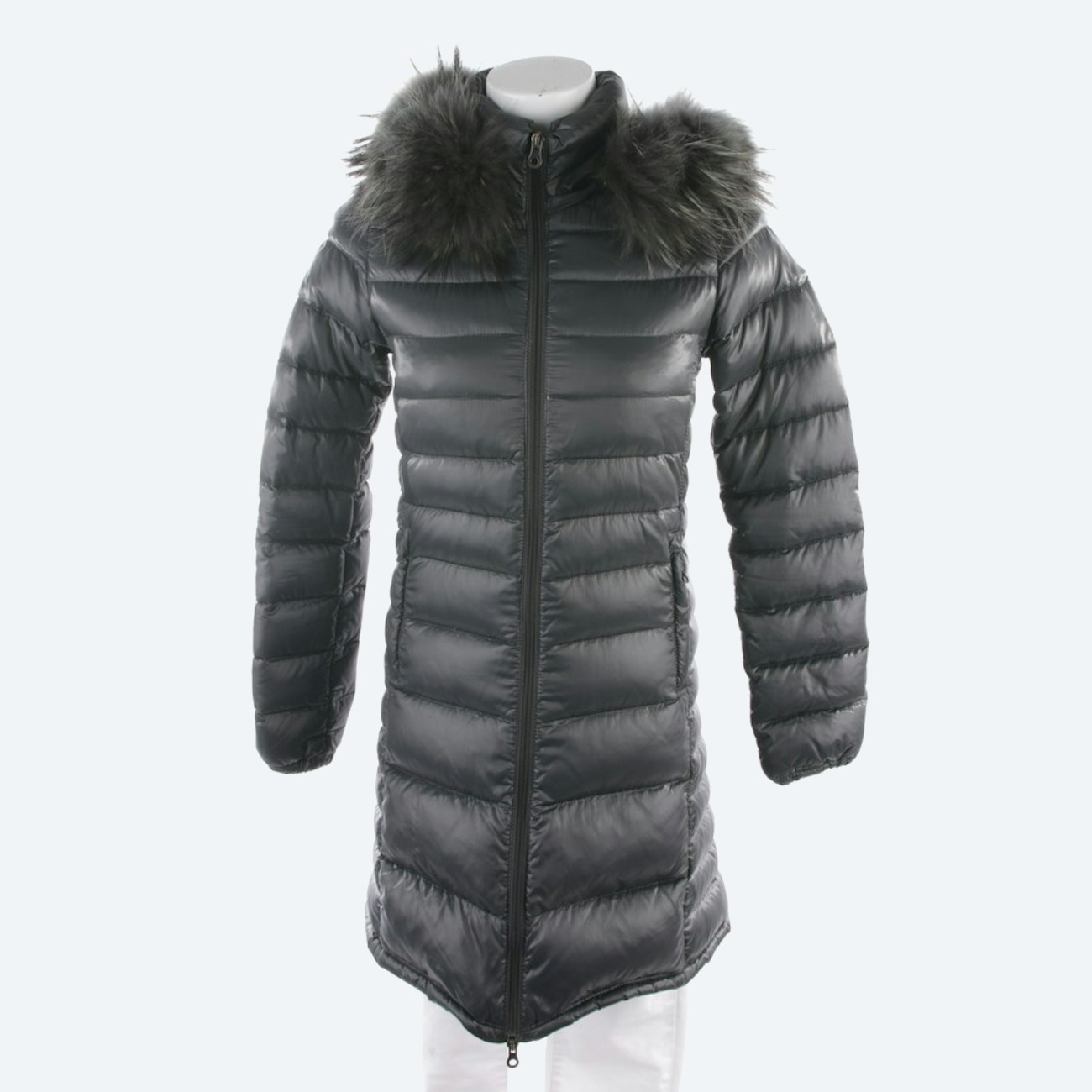 Image 1 of winter jacket 32 Anthracite in color Gray | Vite EnVogue