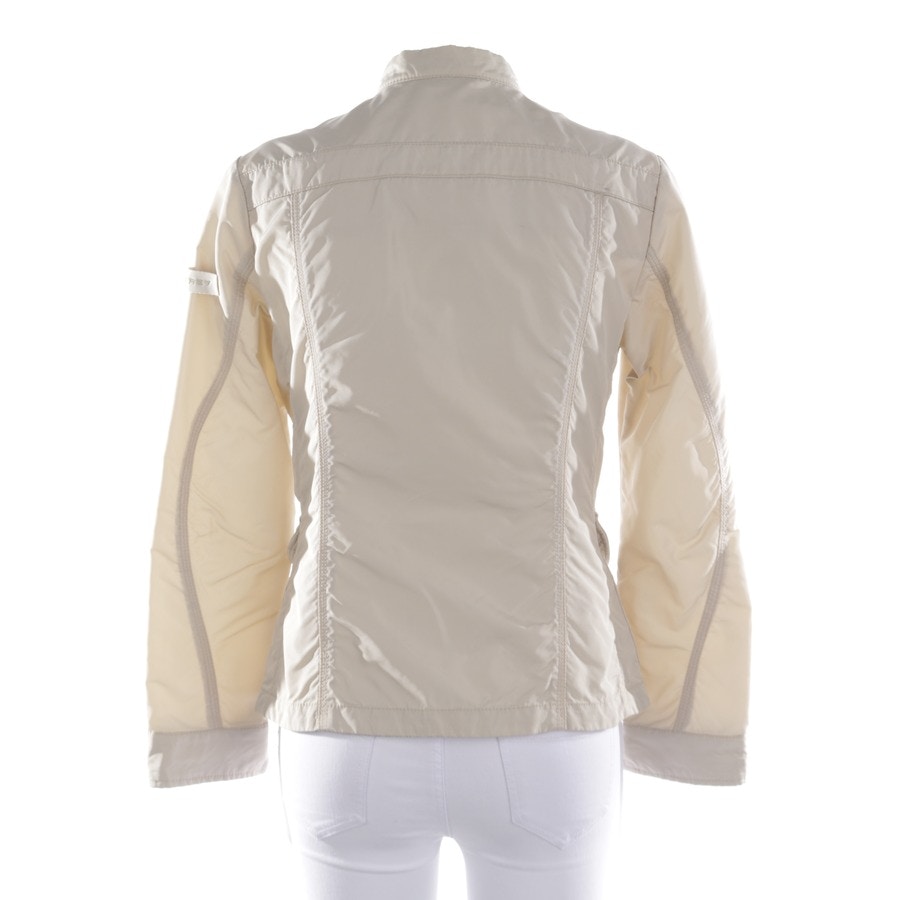 Image 2 of Megan Bmat Between-seasons Jacket 34 Beige in color White | Vite EnVogue