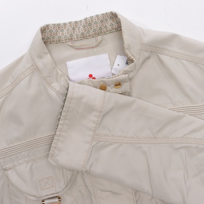 Image 3 of Megan Bmat Between-seasons Jacket 34 Beige in color White | Vite EnVogue