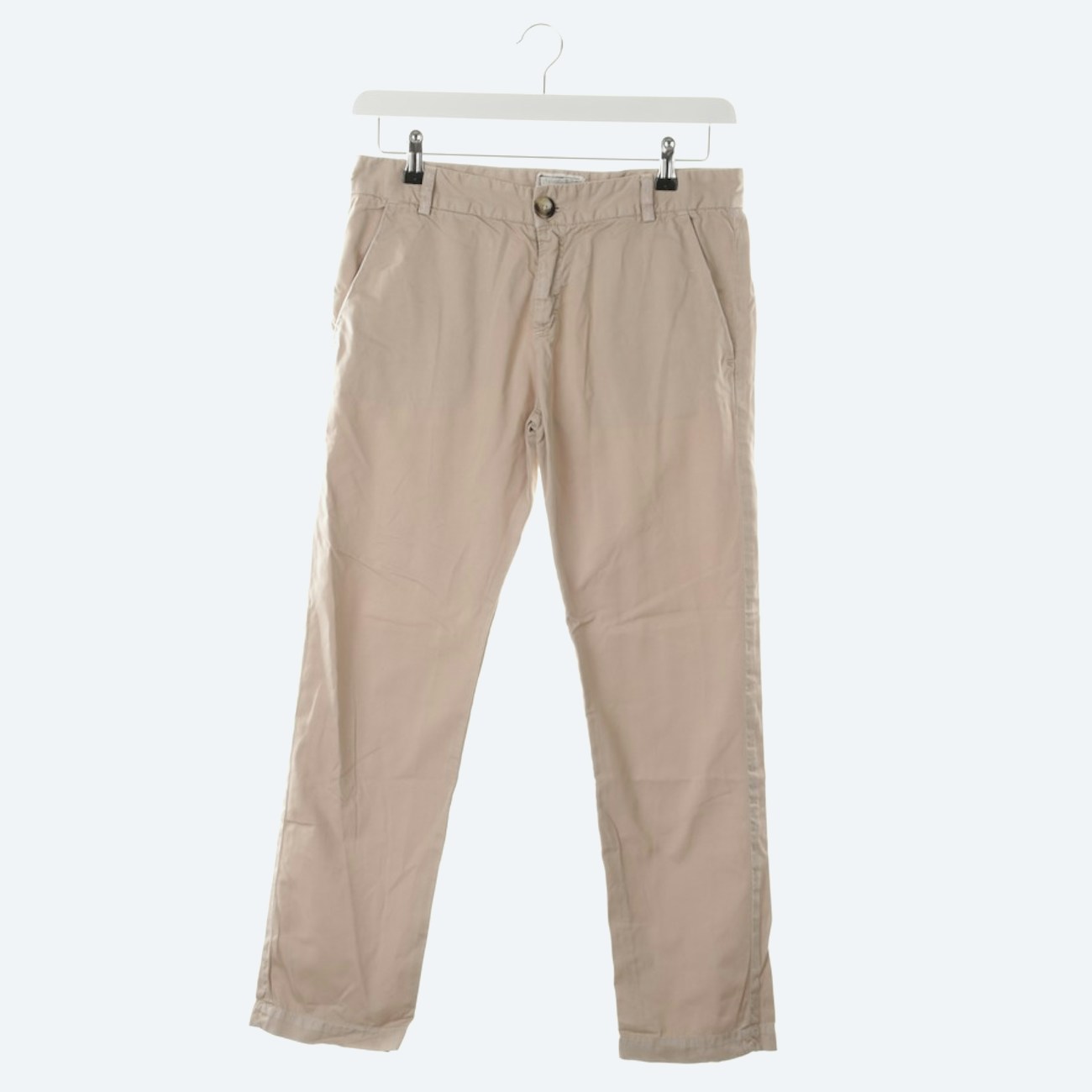 Image 1 of Other Casual Pants 26 Beige in color White | Vite EnVogue