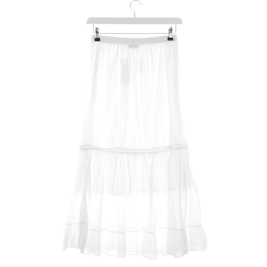 Image 2 of A-Line Skirt 40 White in color White | Vite EnVogue