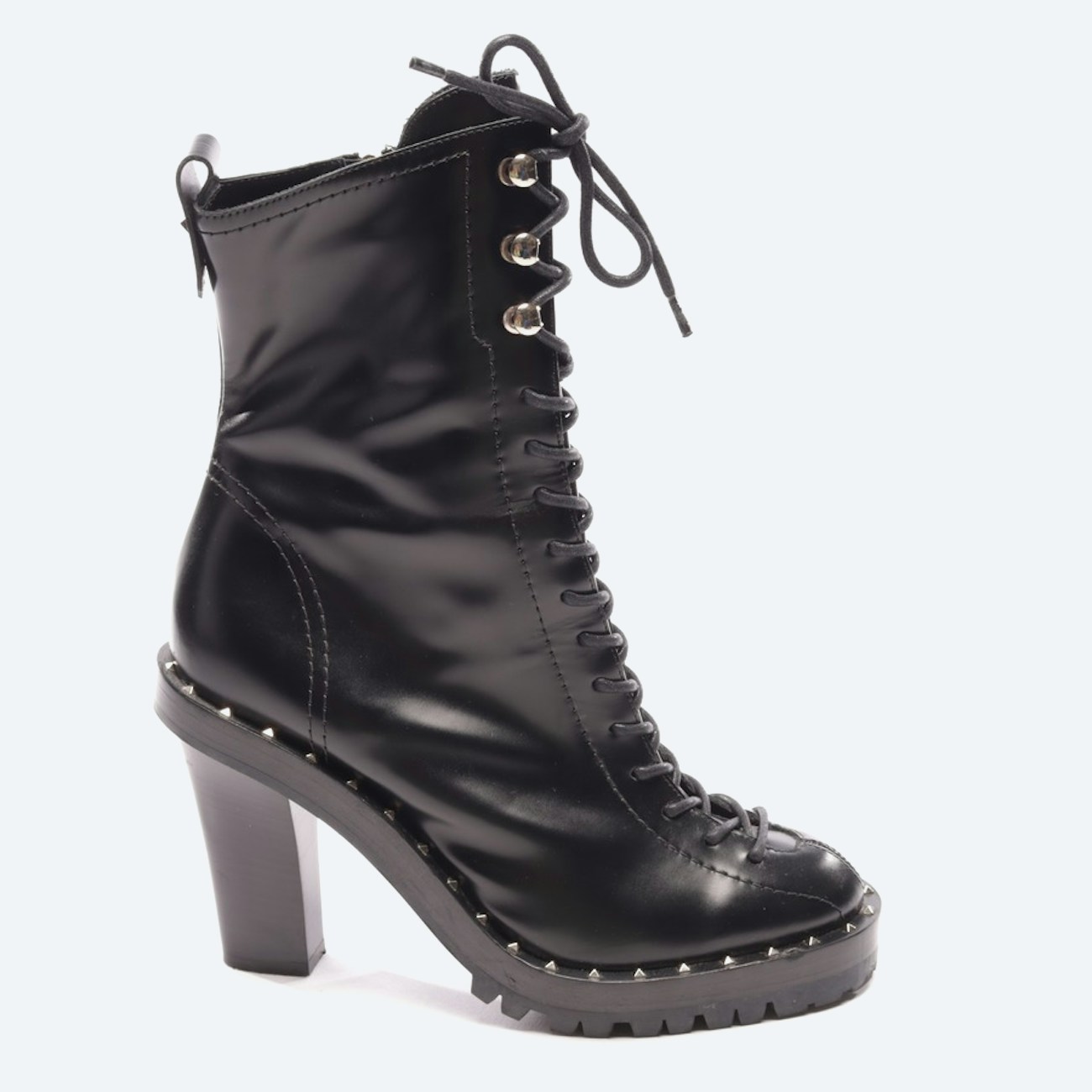 Image 1 of Rockstud Boots EUR 40 Black in color Black | Vite EnVogue