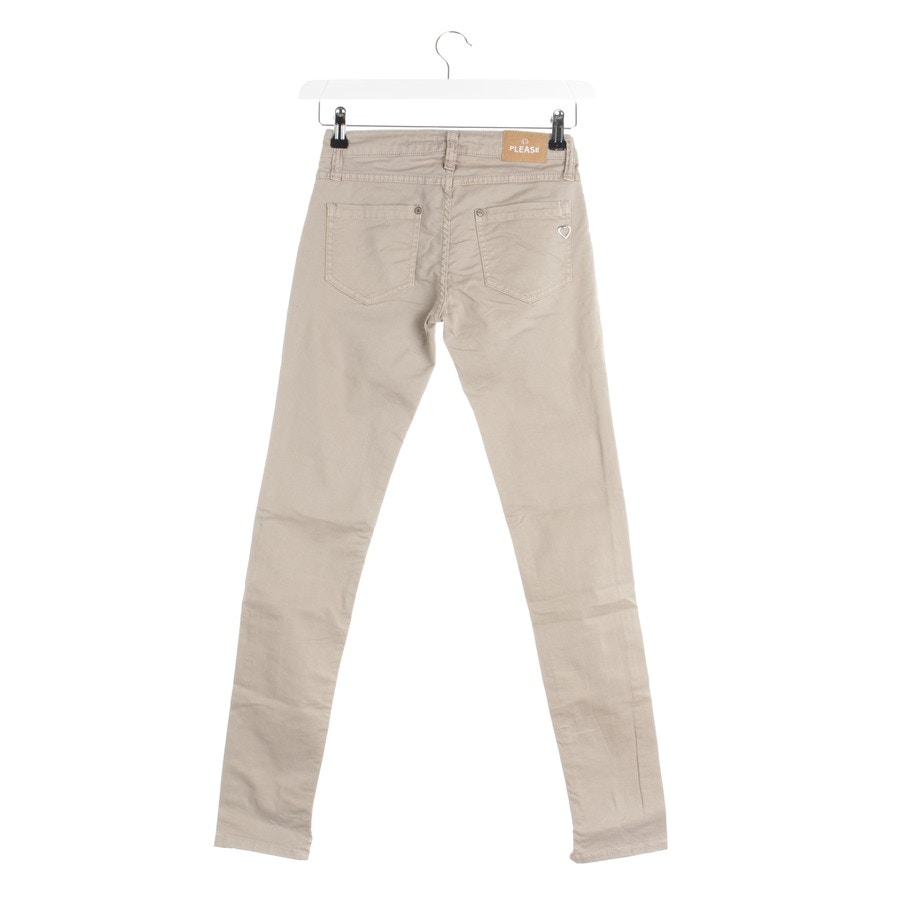 Image 2 of Jeans 2XS Beige in color White | Vite EnVogue