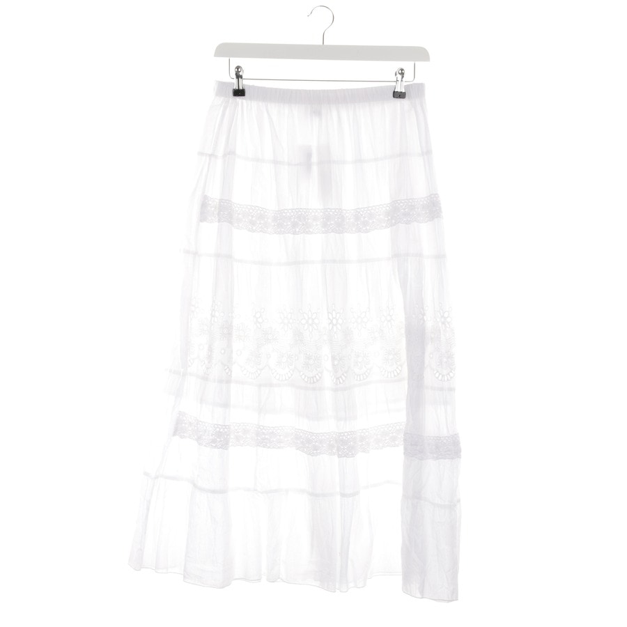 Image 1 of A-Line Skirt 42 White in color White | Vite EnVogue