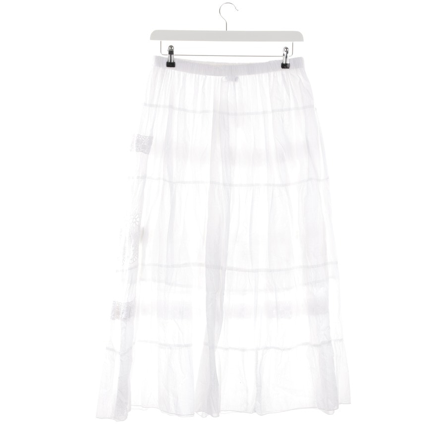 Image 2 of A-Line Skirt 42 White in color White | Vite EnVogue