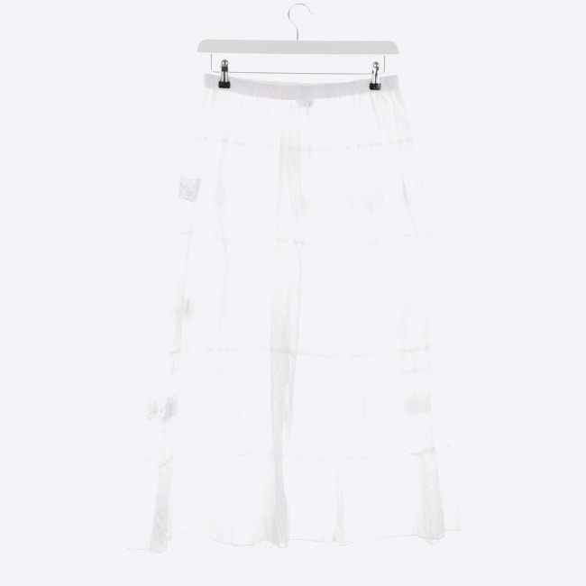 Image 2 of A-Line Skirt 42 White in color White | Vite EnVogue
