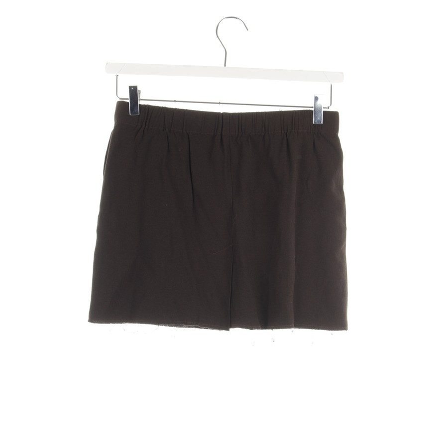 Image 2 of Mini Skirt 38 Brown in color Brown | Vite EnVogue
