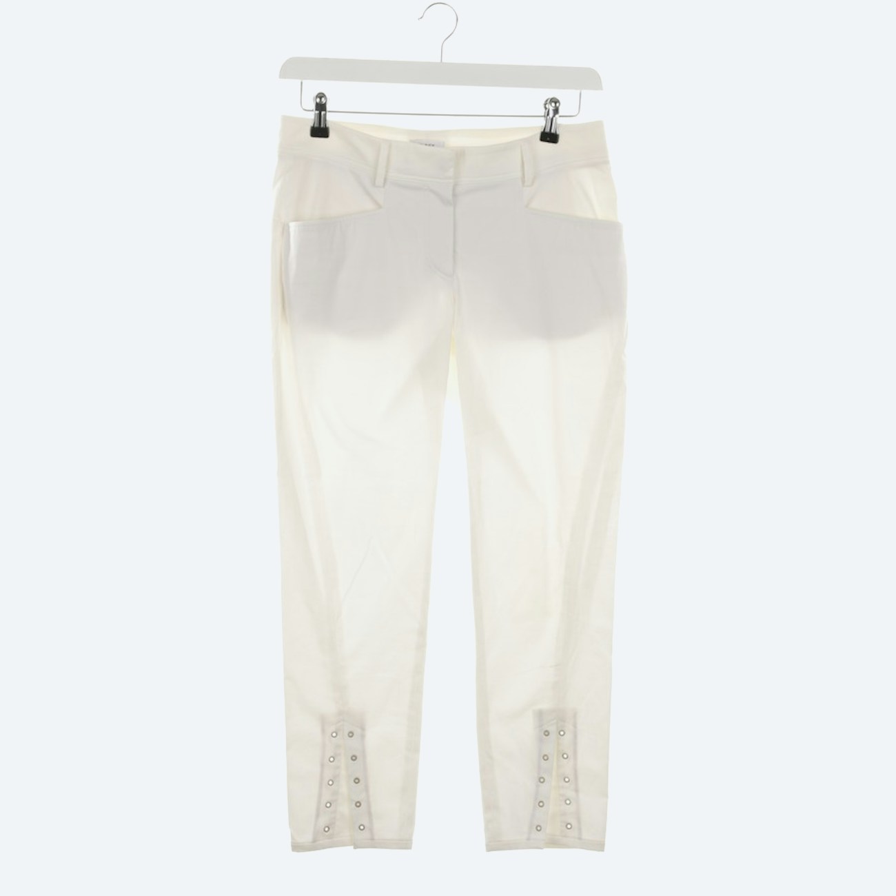 Image 1 of Trousers 36 Antiquewhite in color White | Vite EnVogue