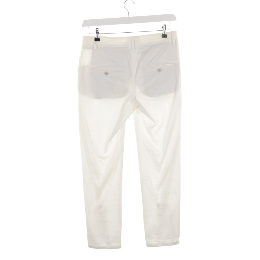 Image 2 of Trousers 36 Antiquewhite in color White | Vite EnVogue