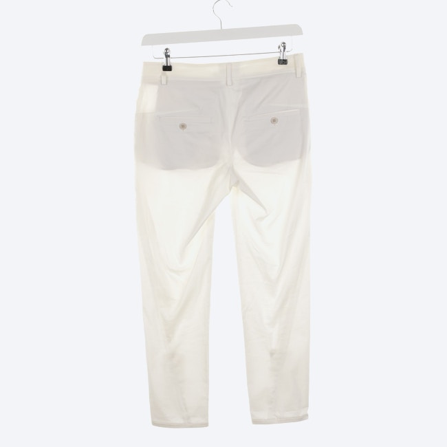Image 2 of Trousers 36 Antiquewhite in color White | Vite EnVogue
