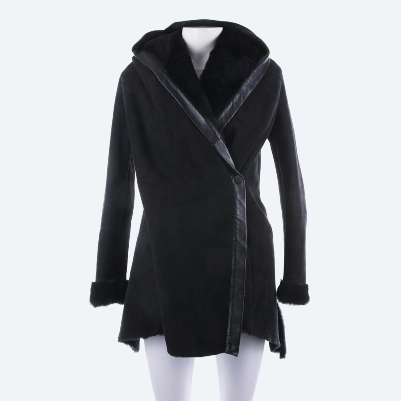 Image 1 of Fell Sheepskin jackets 36 Black in color Black | Vite EnVogue