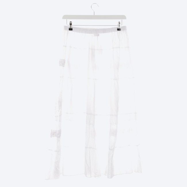 Image 2 of A-Line Skirt 40 White in color White | Vite EnVogue