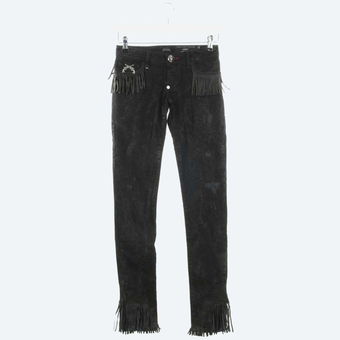 Bild 1 von Slim Fit Jeans W25 Anthrazit in Farbe Grau | Vite EnVogue